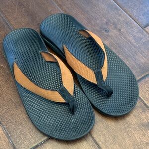 Chaco Black and Tan Men's Sandals
